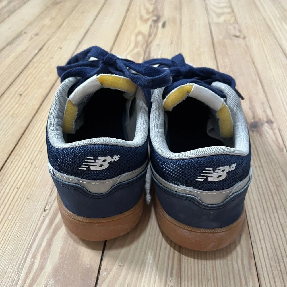 New Balance Numeric 508 Mens 8 Cream Navy Brandon Westgate Skate Shoes NM508BWT